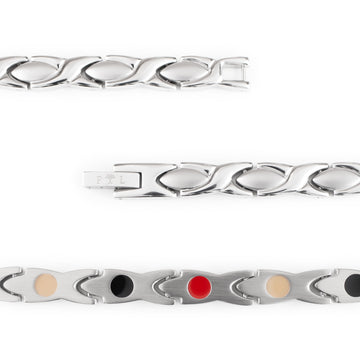 Serenity - Negative Ion Bracelet, Stainless Steel